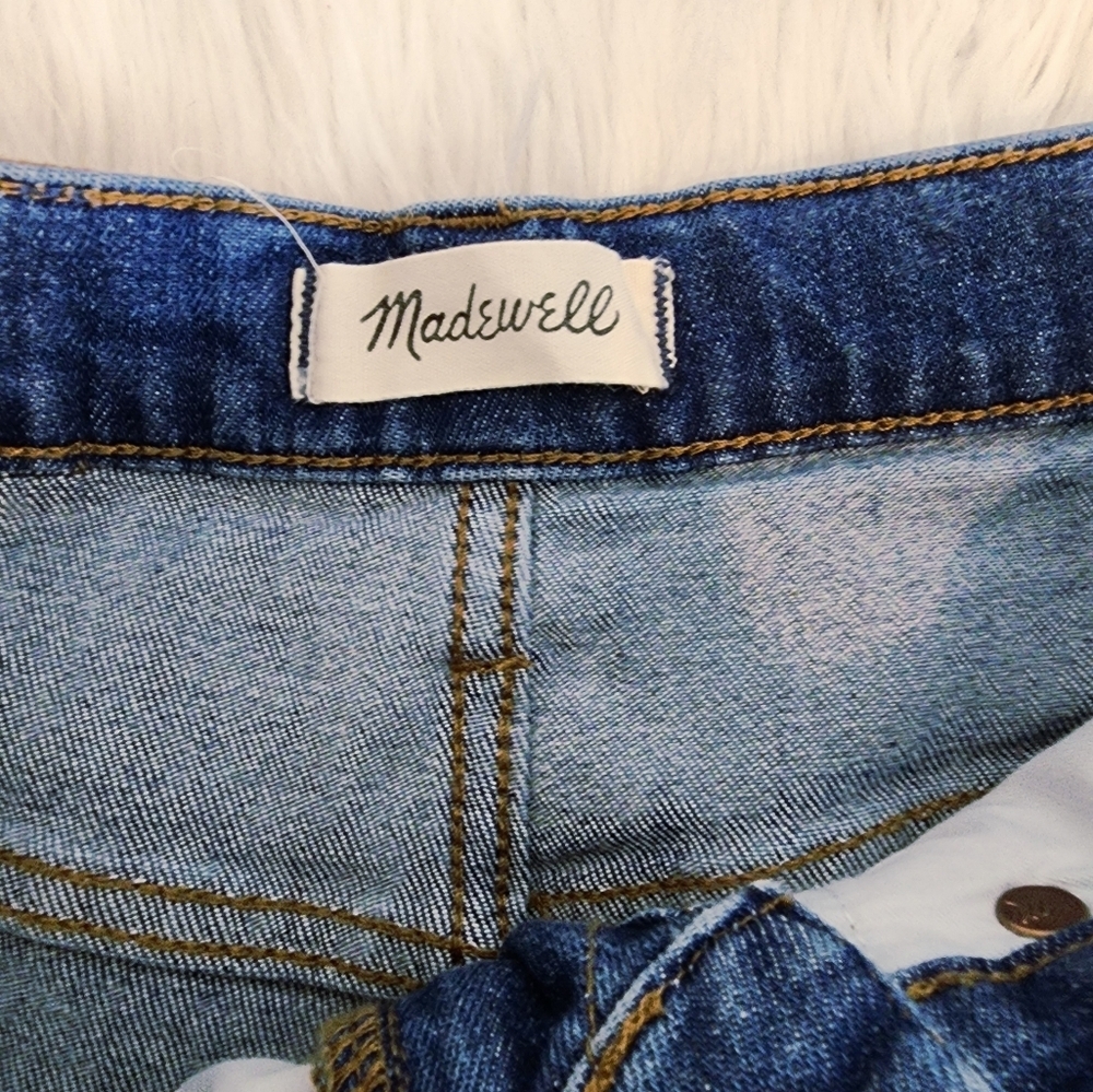 Madewell Wide-Leg Crop Jeans in Frida Wash womens Size 24 - Picture 6 of 16